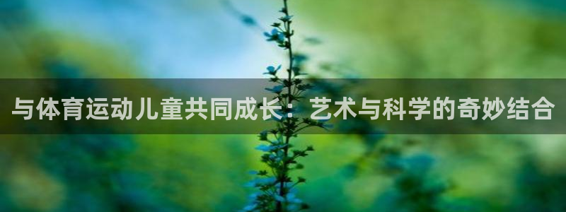 JJB竞技宝官方正版app开户:与体育运动儿童共同成长:艺术