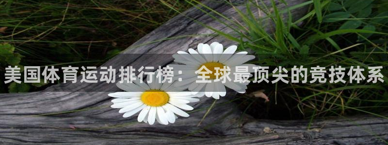 JJB竞技宝官方正版app娱乐平台:美国体育运动排行榜:全球